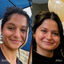 Image of before and after the use of bioactive complex, clear, renew and restore products